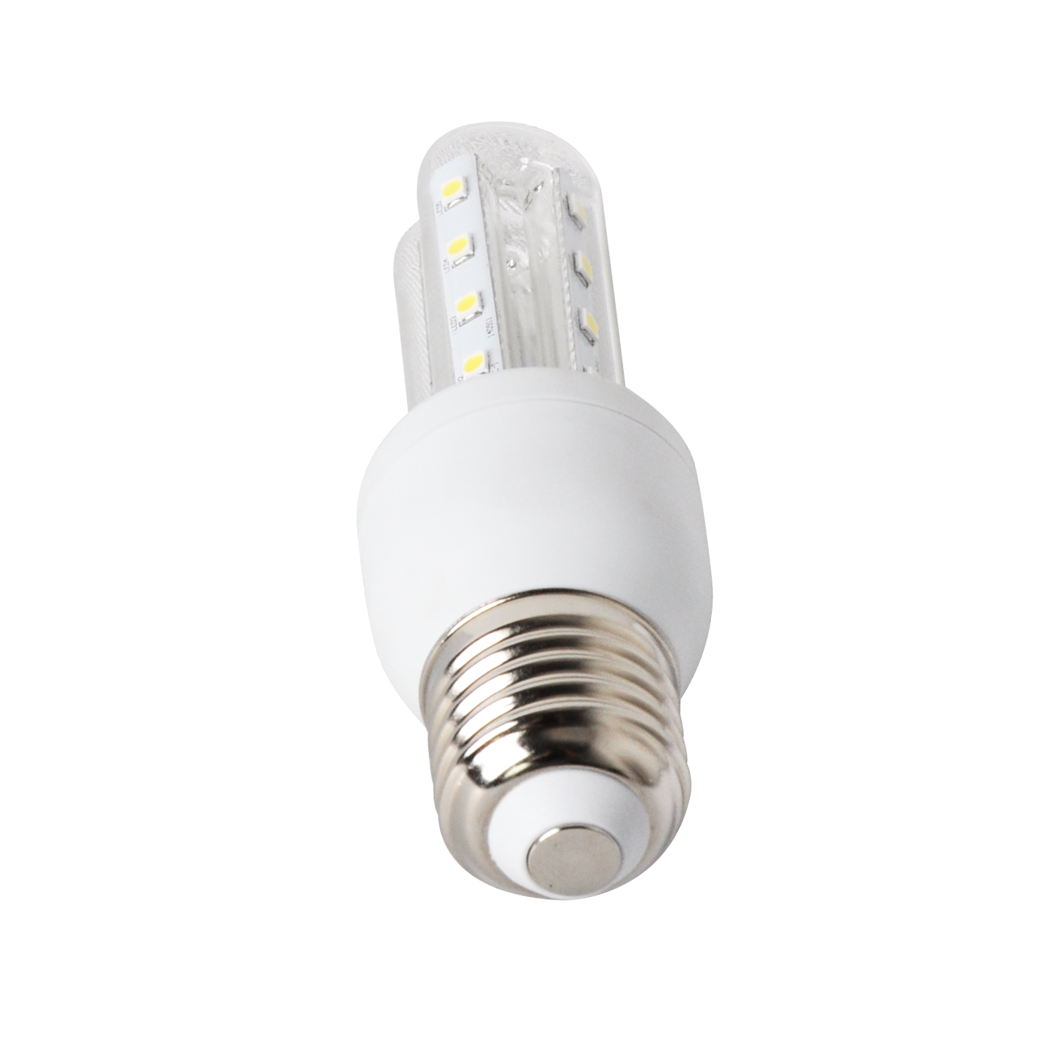 Aigostar - Confezione da 10 Lampadine LED B5 T3 2U, 8W, E27, 640 lumen, Luce Calda 3000K [Classe di efficienza energetica A+]