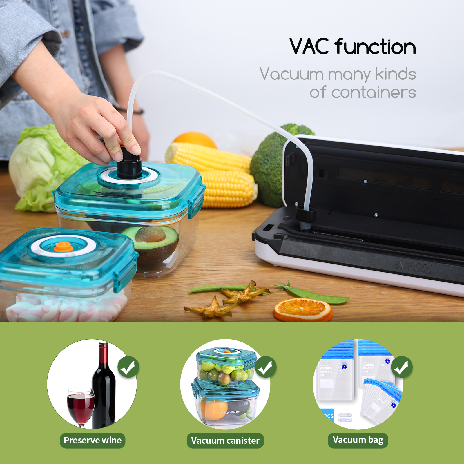 appareils mise sous vide