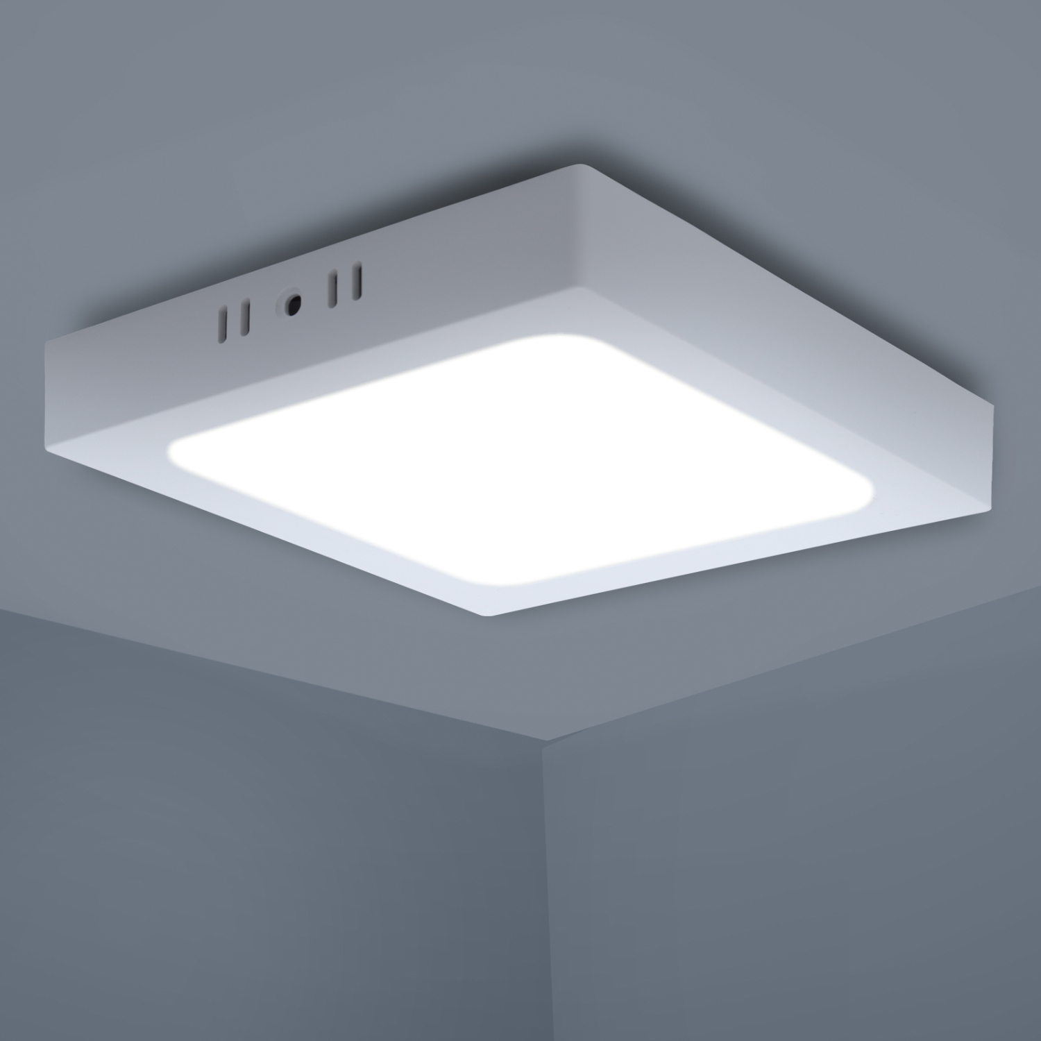 Aigostar Deckenlampe LED, 12W entspricht 120W, 6500K, 960LM Deckenleuchte für Wohnzimmer, Schlafzimmer, Küche, Flur, Balkon, Esszimmer, 200-240V Kein Trafo erforderlich [Energieklasse A+]
