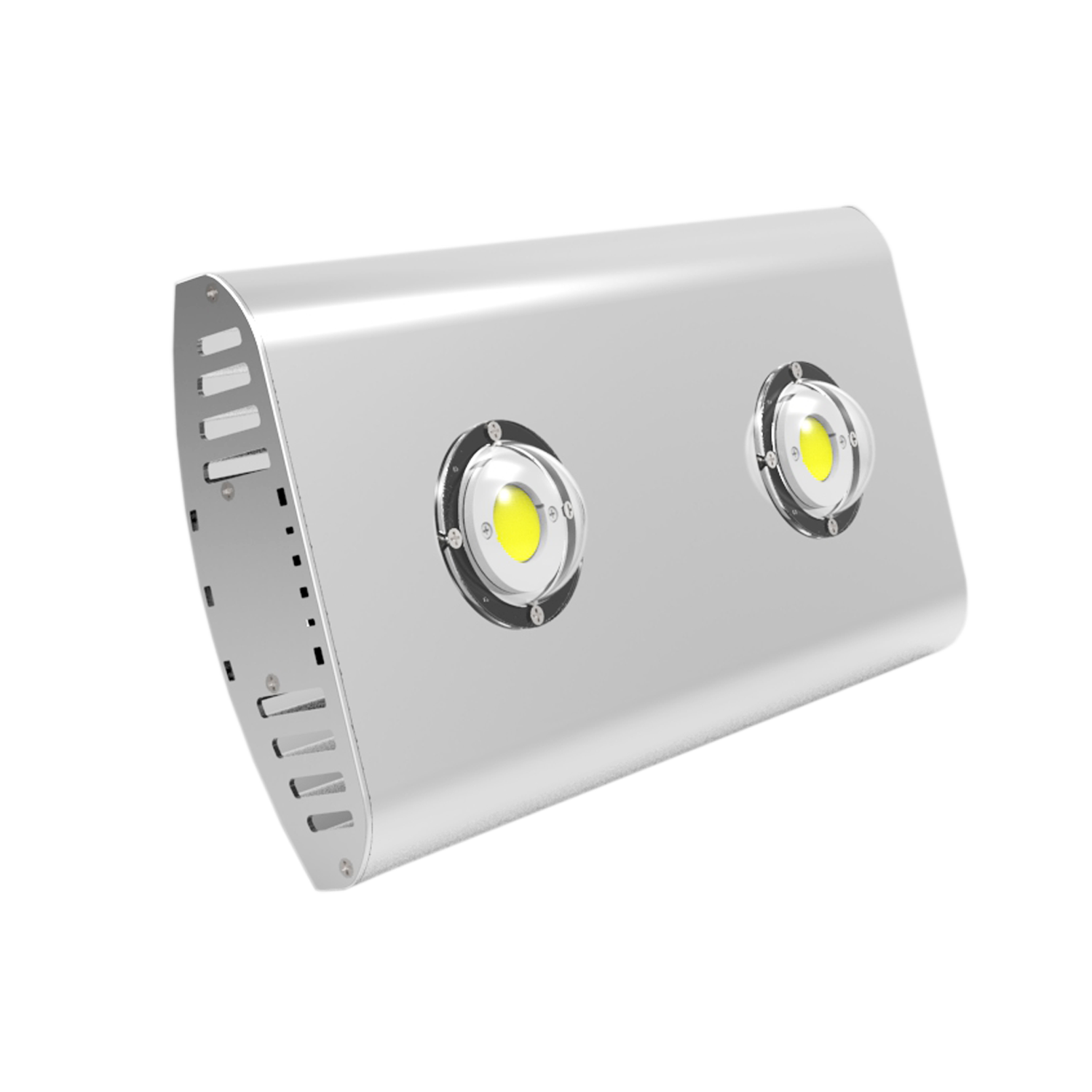Aigostar - Confezione da 5 Faretto a LED COB, 100W, 9000LM, Impermeabile IP65, Luce Naturale 4000K[Classe di efficienza energetica A+]